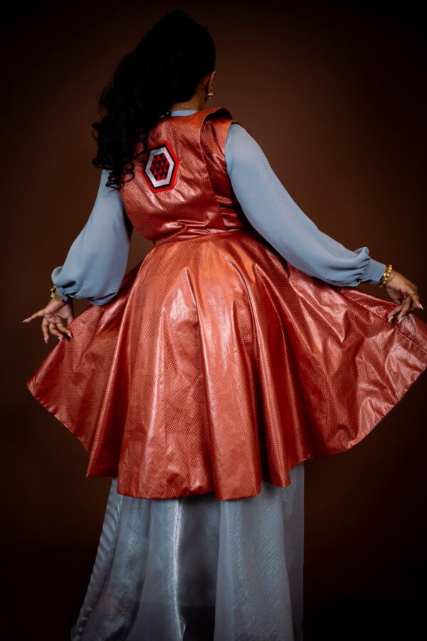 Shogum Combo Dress(Corail) – Image 2