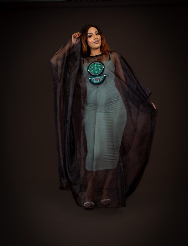 Boubou Emerald (Noir et Vert) – Image 2
