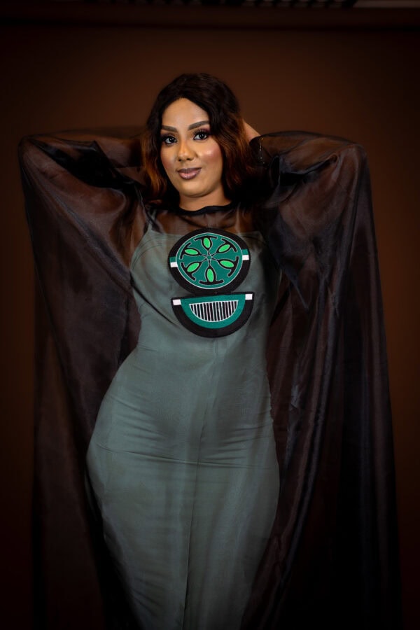 Boubou Emerald (Noir et Vert) – Image 5