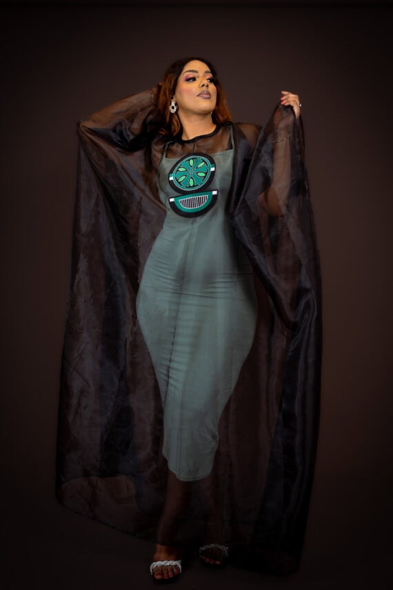 Boubou Emerald (Noir et Vert)