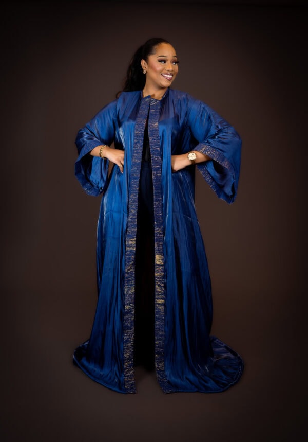 Kimono Moon Bleu Baowan – Image 4