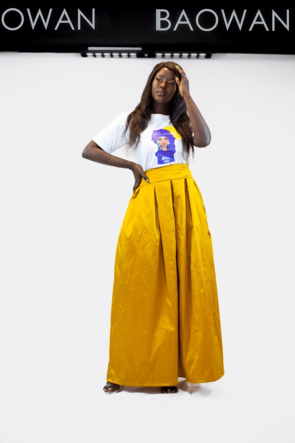 Jupe Maxi (Jaune) – Image 4