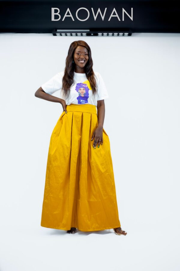 Jupe Maxi (Jaune) – Image 2
