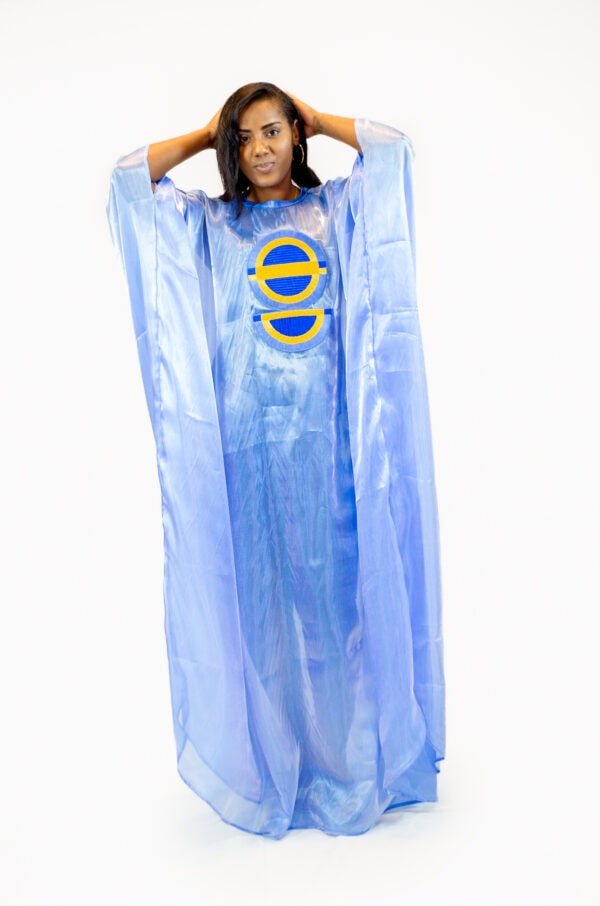 Boubou Sahara (bleu clair) – Image 5
