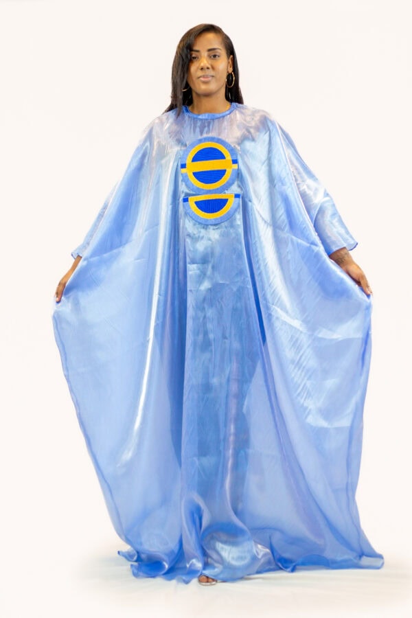 Boubou Sahara (bleu clair)