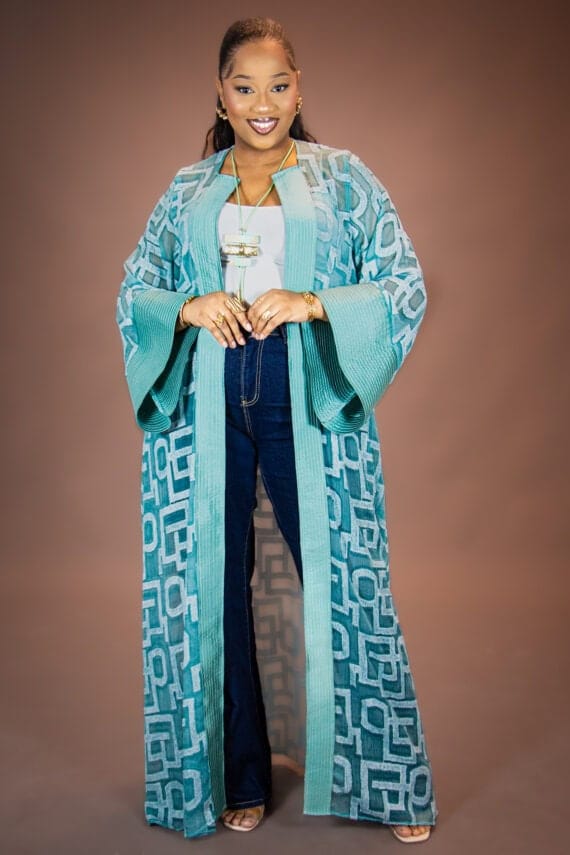 Kimono BB Kim Bleu turquoise