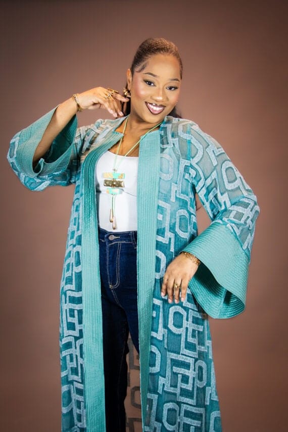 Kimono BB Kim Bleu turquoise
