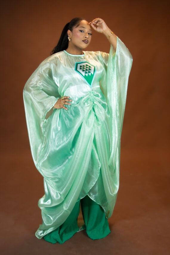 Boubou Diamonds Sahara (vert menthe)