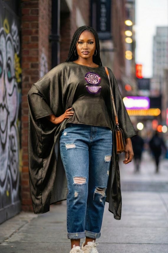 Cape Crop Shogun en denim strech